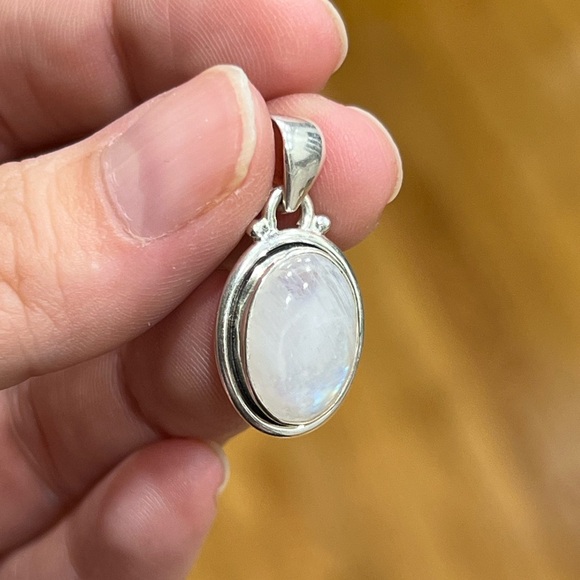 Moonstone Sterling Silver Pendant - Picture 3 of 5
